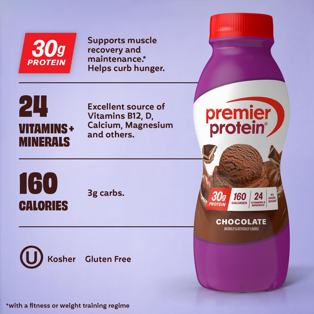 Chocolate 30g High Protein Shake 12 Pack O191
