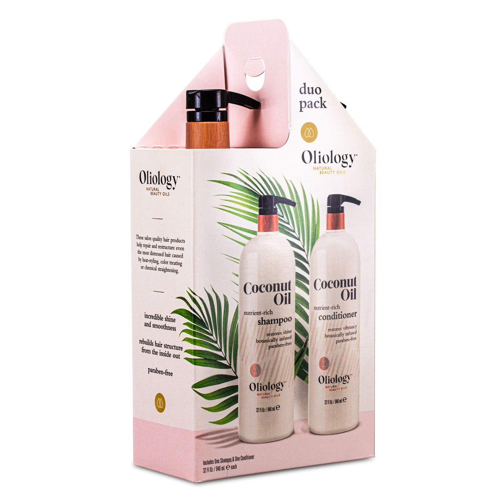 Coconut Oil Shampoo & Conditioner Combo Pack 32oz R25241