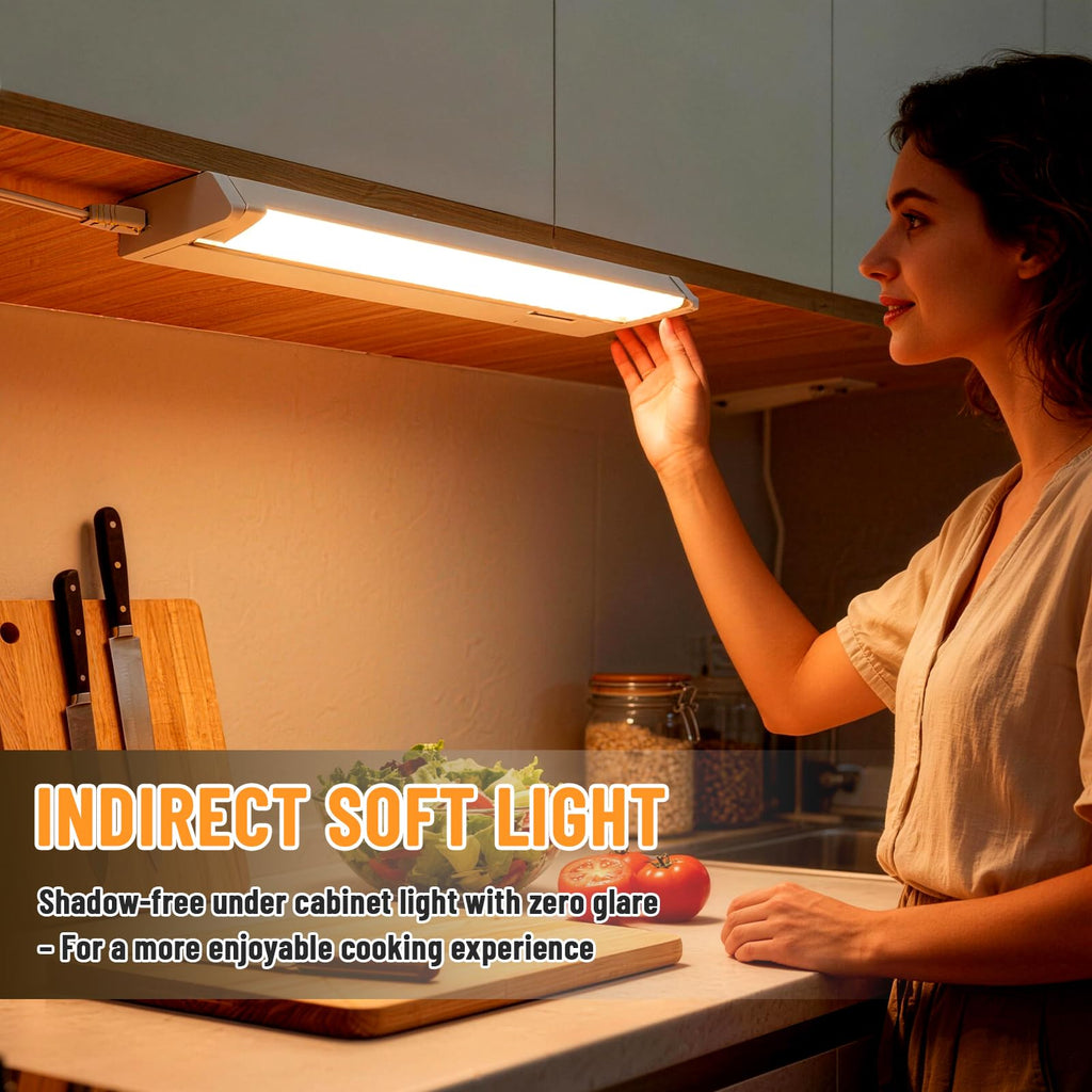 24" 4Pack Swivel Under Cabinet Lighting B9051