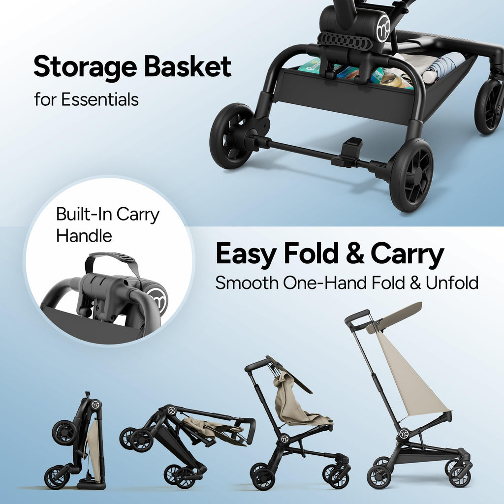 Ultra-Lightweight Travel Stroller 9.8lbs K608