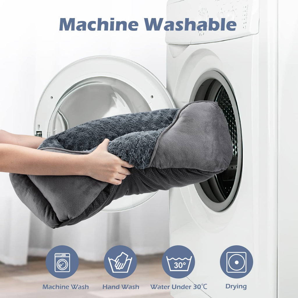 Washable Orthopedic Dog Bed with Anti-Slip Bottom J407