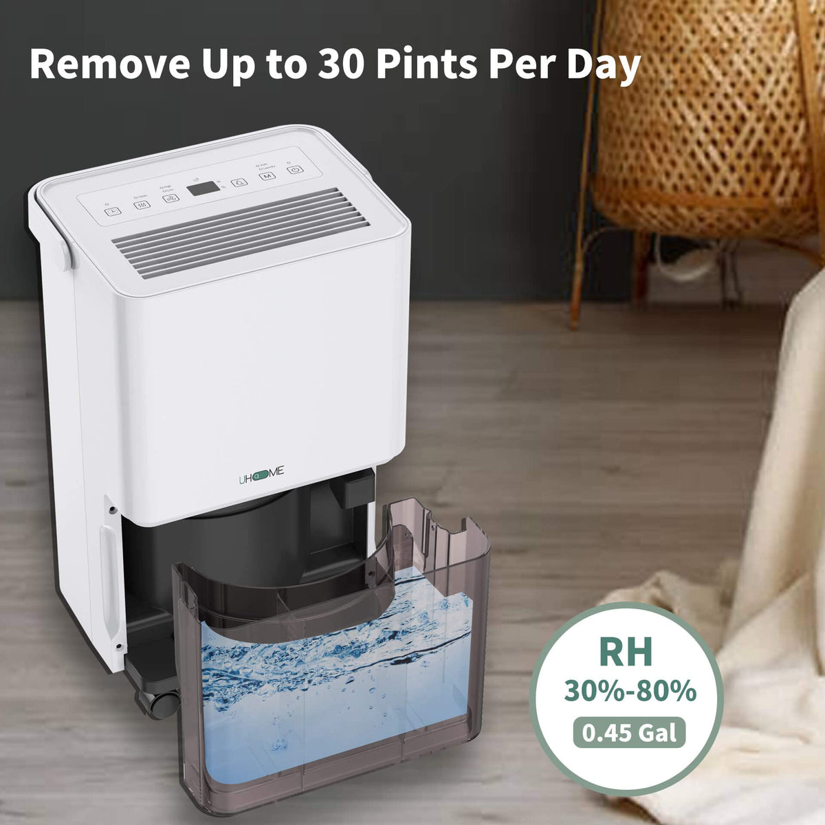 30 Pint Dehumidifier with Activated Carbon Filter P376272