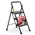 Folding Step Ladder with Anti-Slip Pedal F408