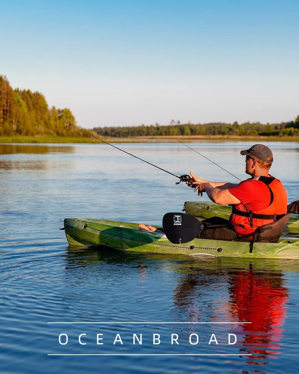 Adjustable Carbon Fiber Kayak Paddle E7574