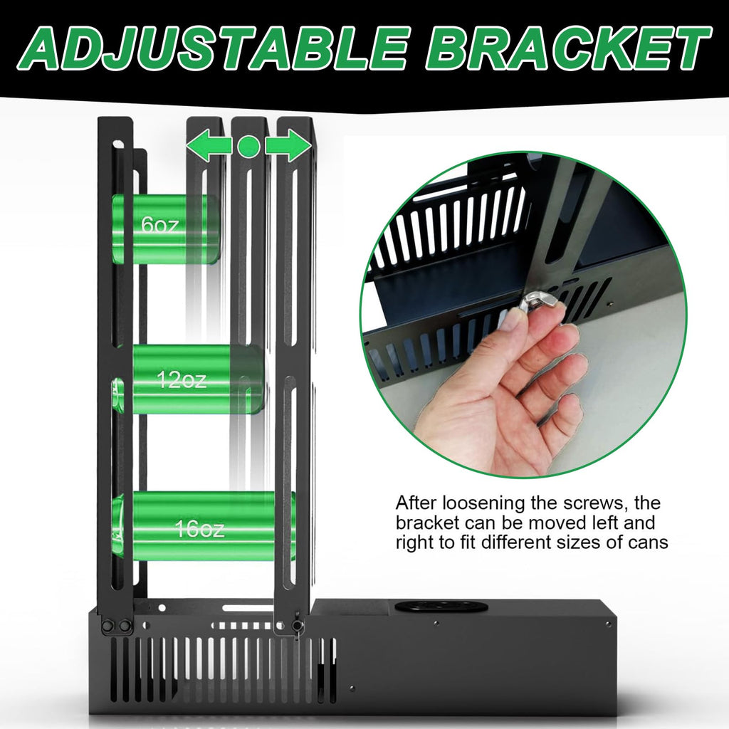 Automatic Can Crusher for 8oz/12oz/16oz Cans Q46509