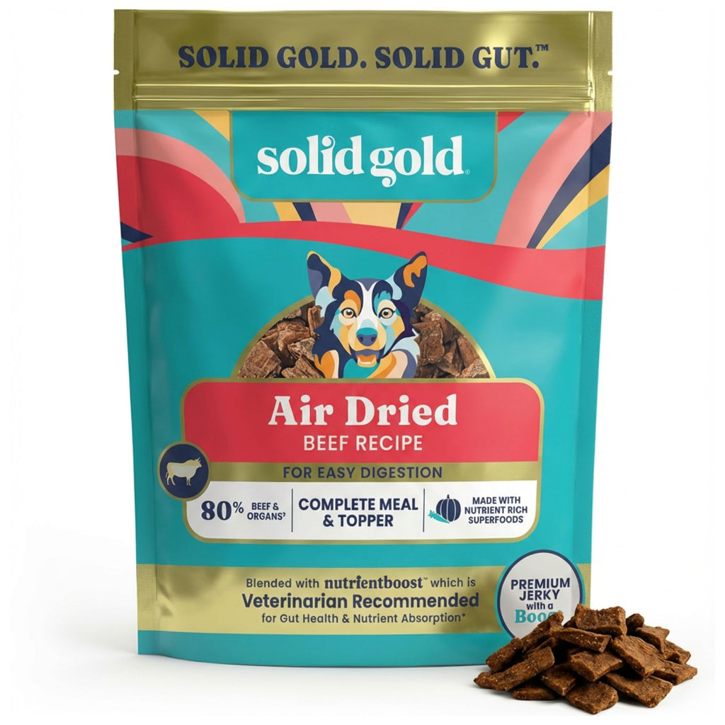 Air Dried Dog Food Topper & Treats Beef 1lb J350732