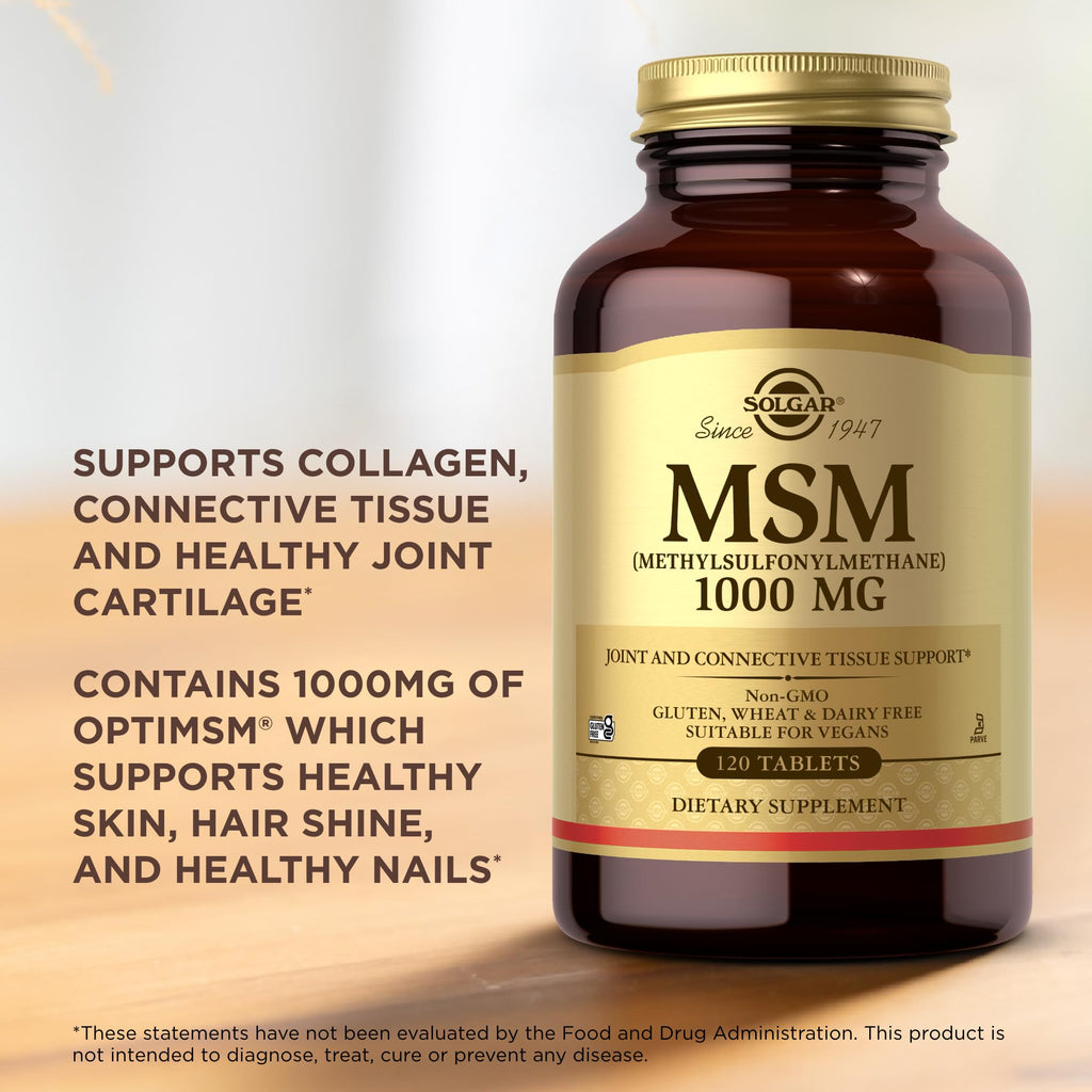 MSM 1000 mg 120 Tablets A91858