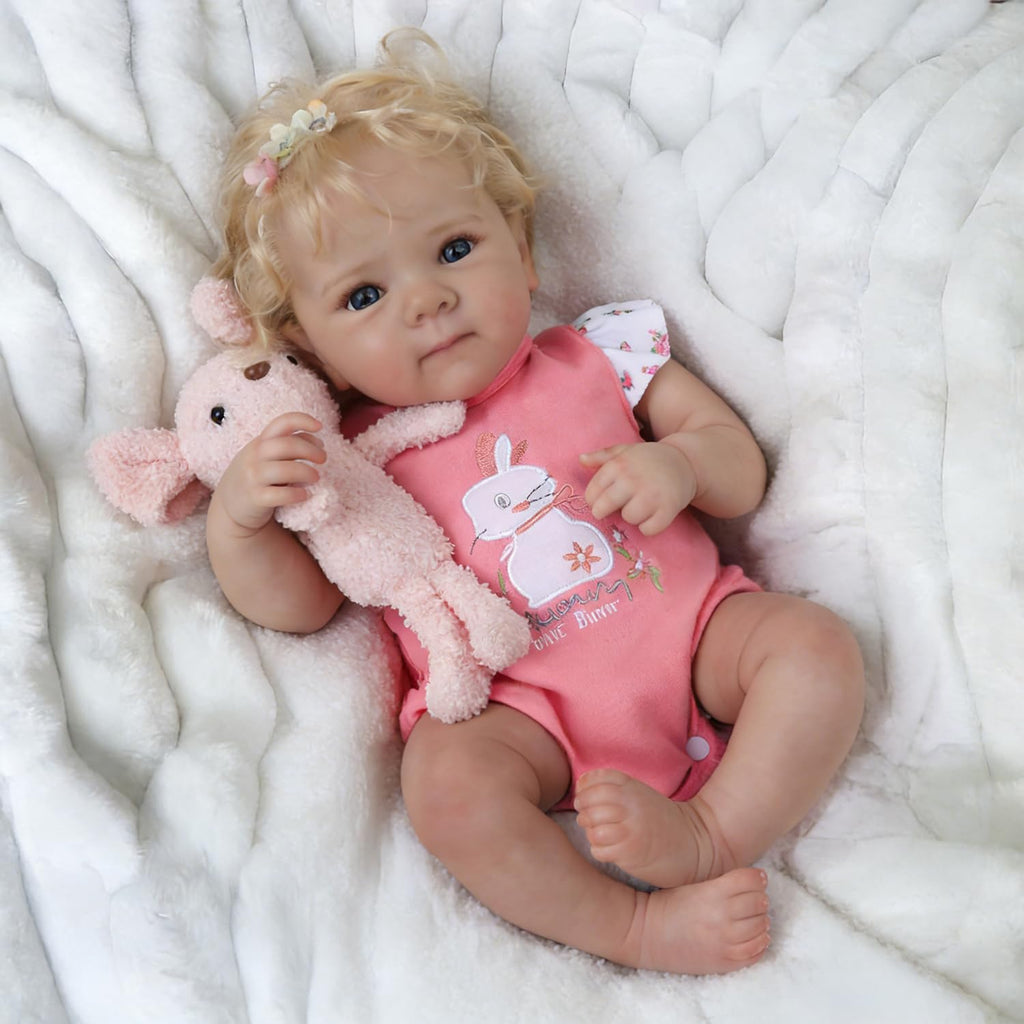 20 Inch Realistic Silicone Vinyl Baby Doll T714