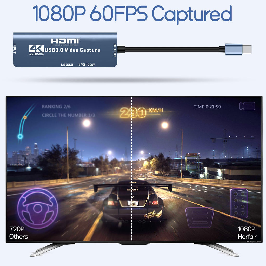 4K HDMI to USB Capture Card E848902
