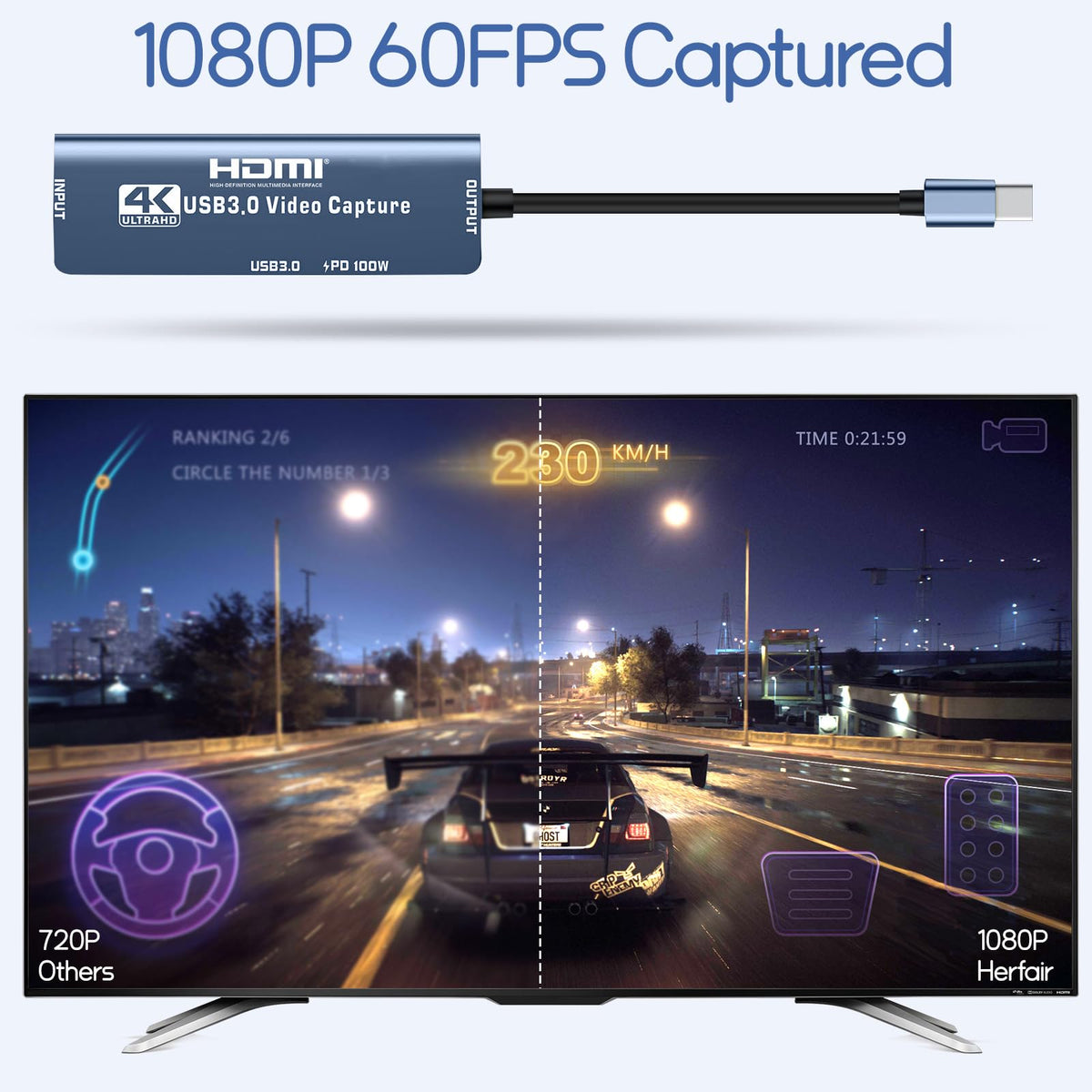 4K HDMI to USB Capture Card E848902