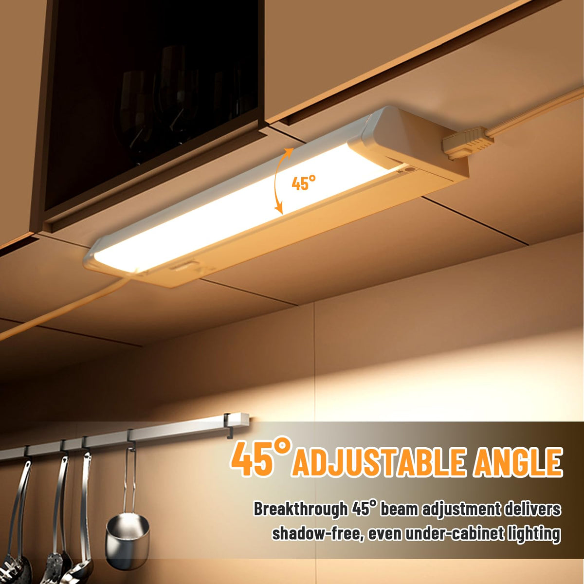 24" 4Pack Swivel Under Cabinet Lighting B9051