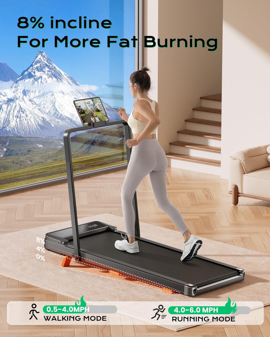 Walking Pad with Incline W9187