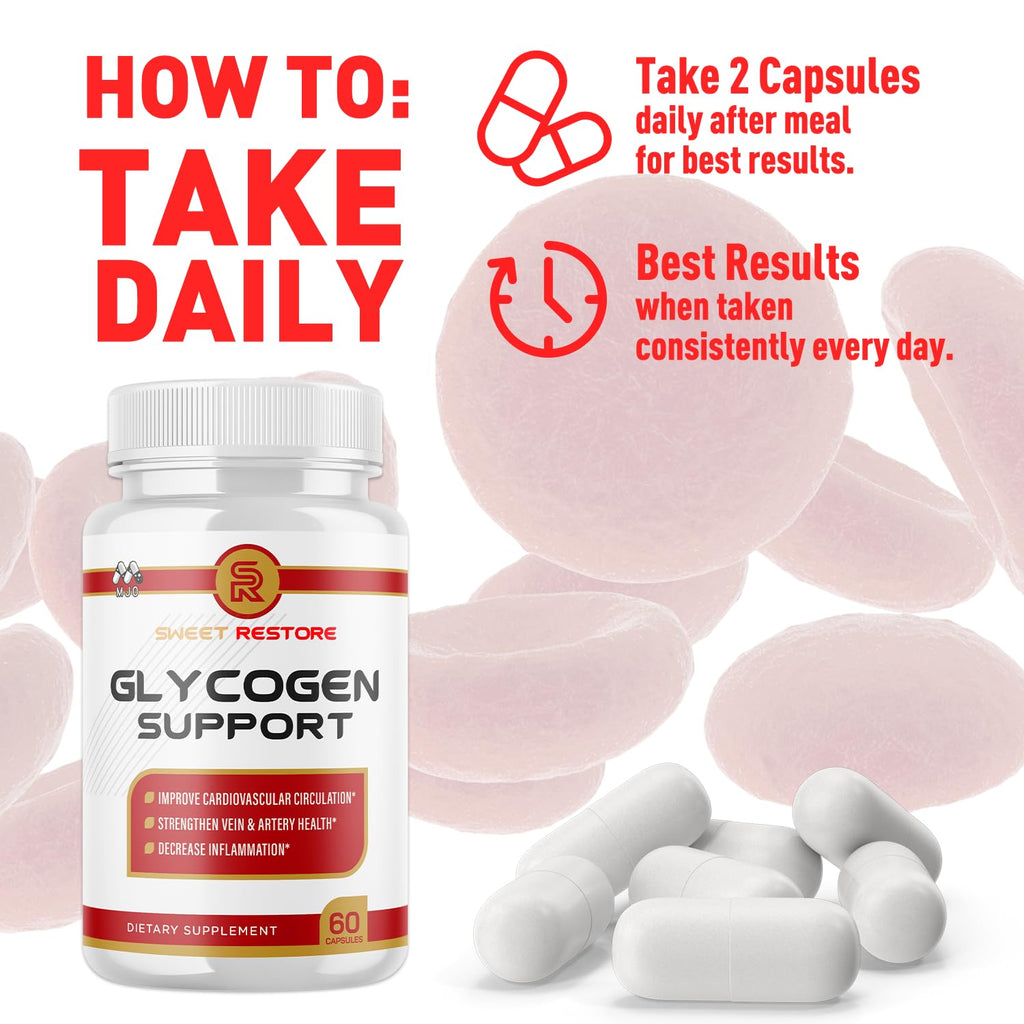 Glycogen Support Capsules 180 Capsules A791