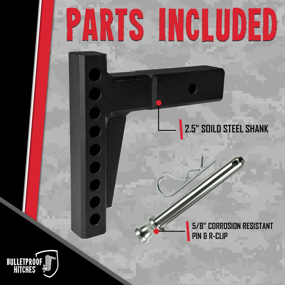2.5" Weight Distribution Shank S348