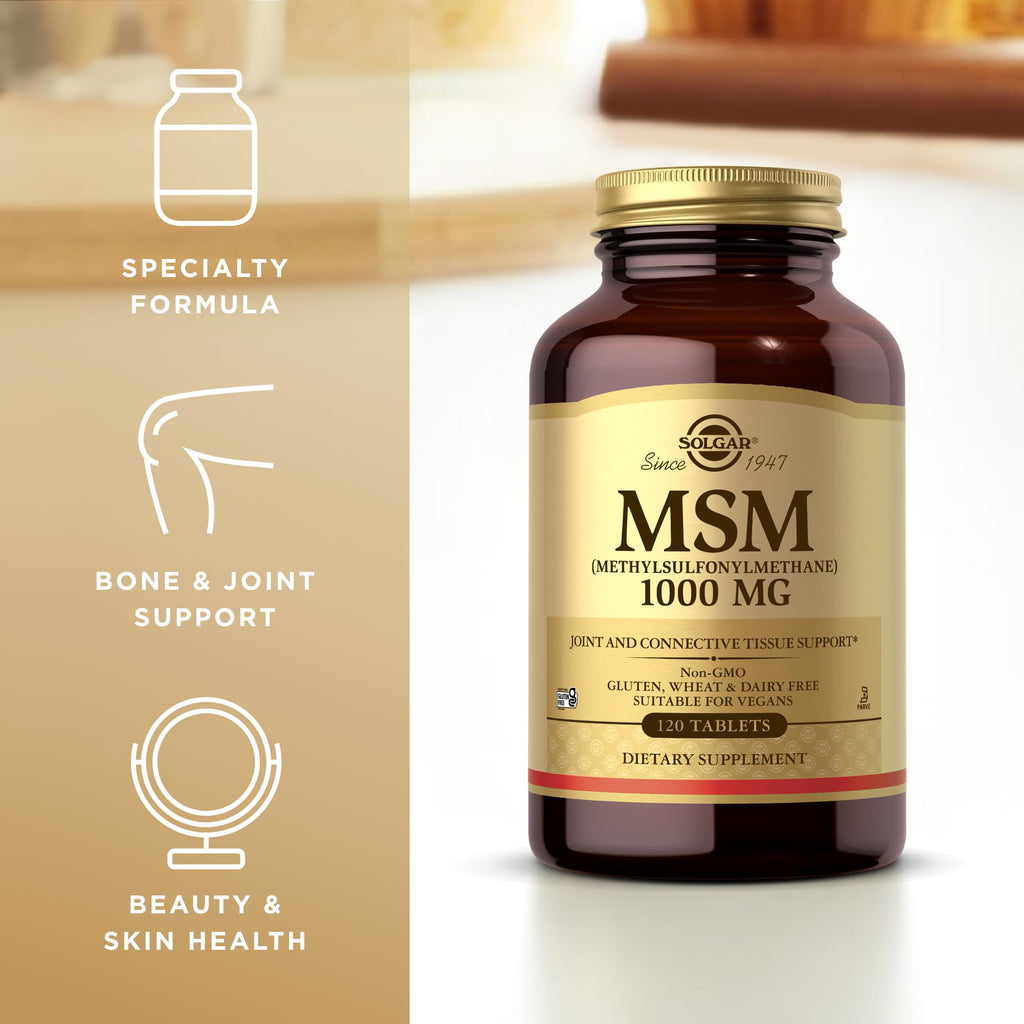 MSM 1000 mg 120 Tablets A91858