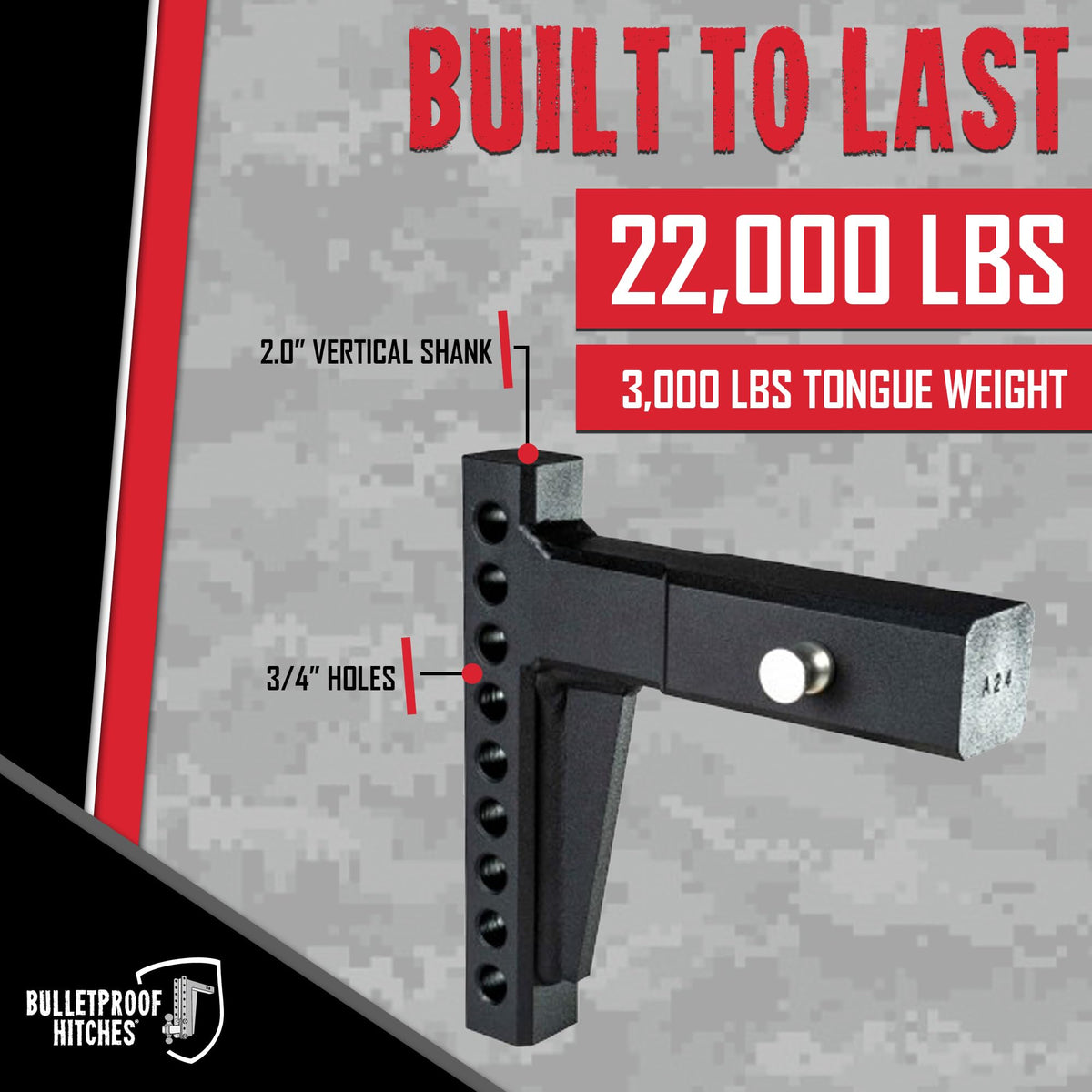 2.5" Weight Distribution Shank S348