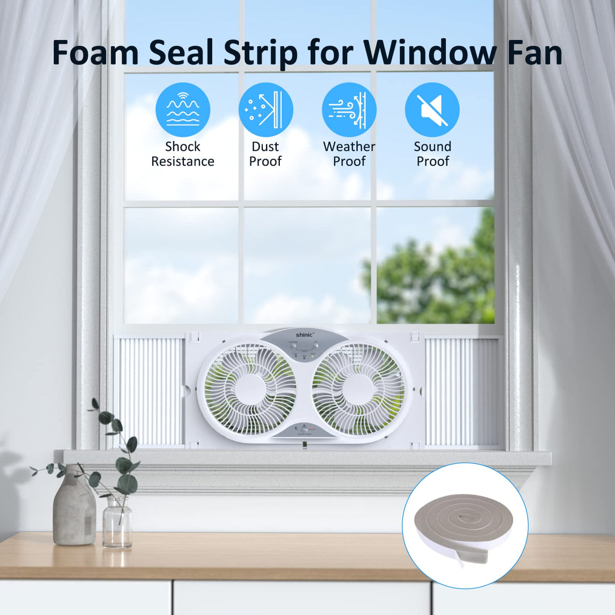 9" Reversible 3-Speed Window Fan I469