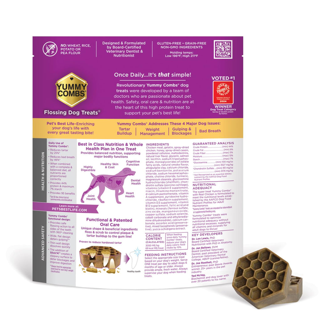 Chicken Dog Dental Treats Large 24oz & Medium 36 oz P853045