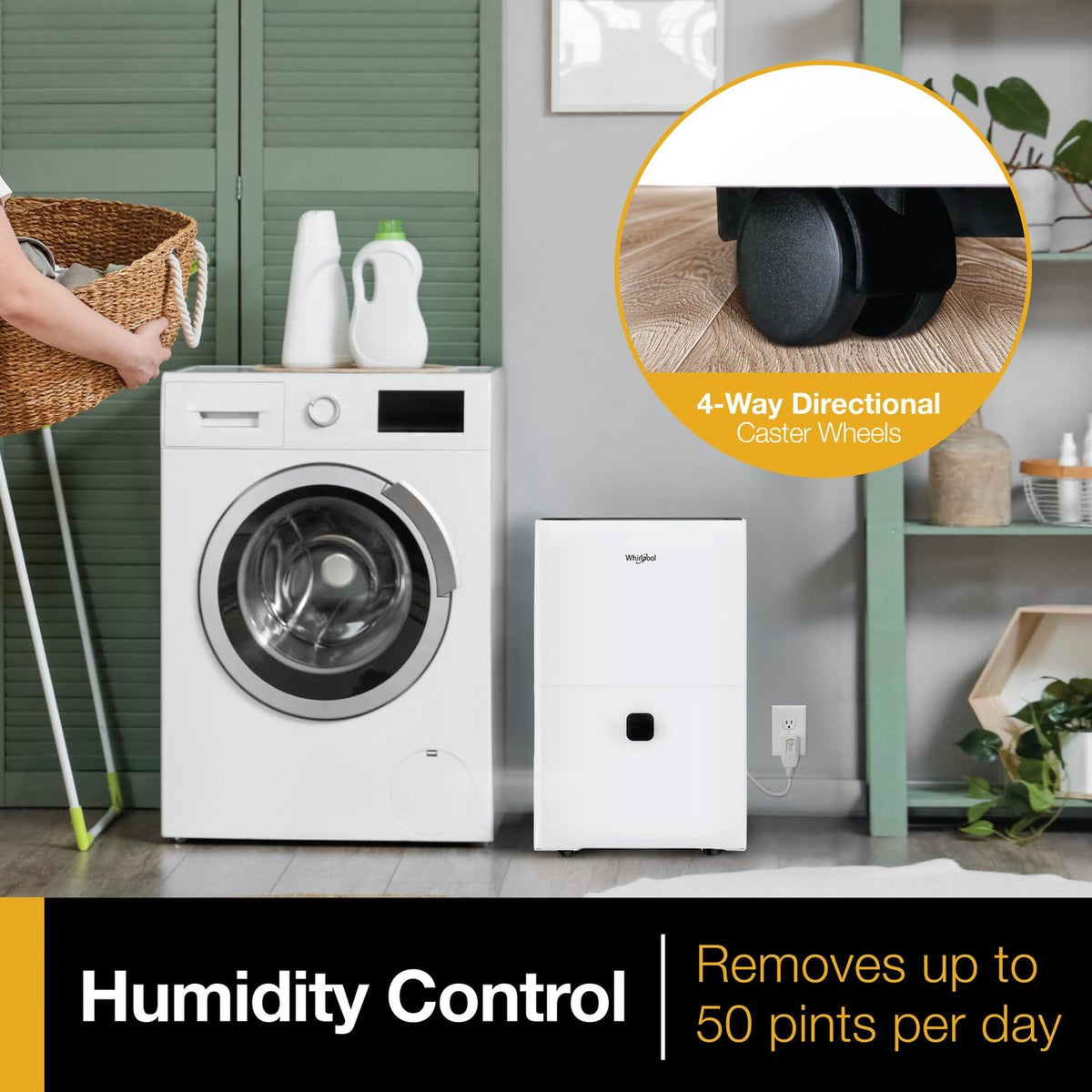 50 Pint Dehumidifier with Pump T357