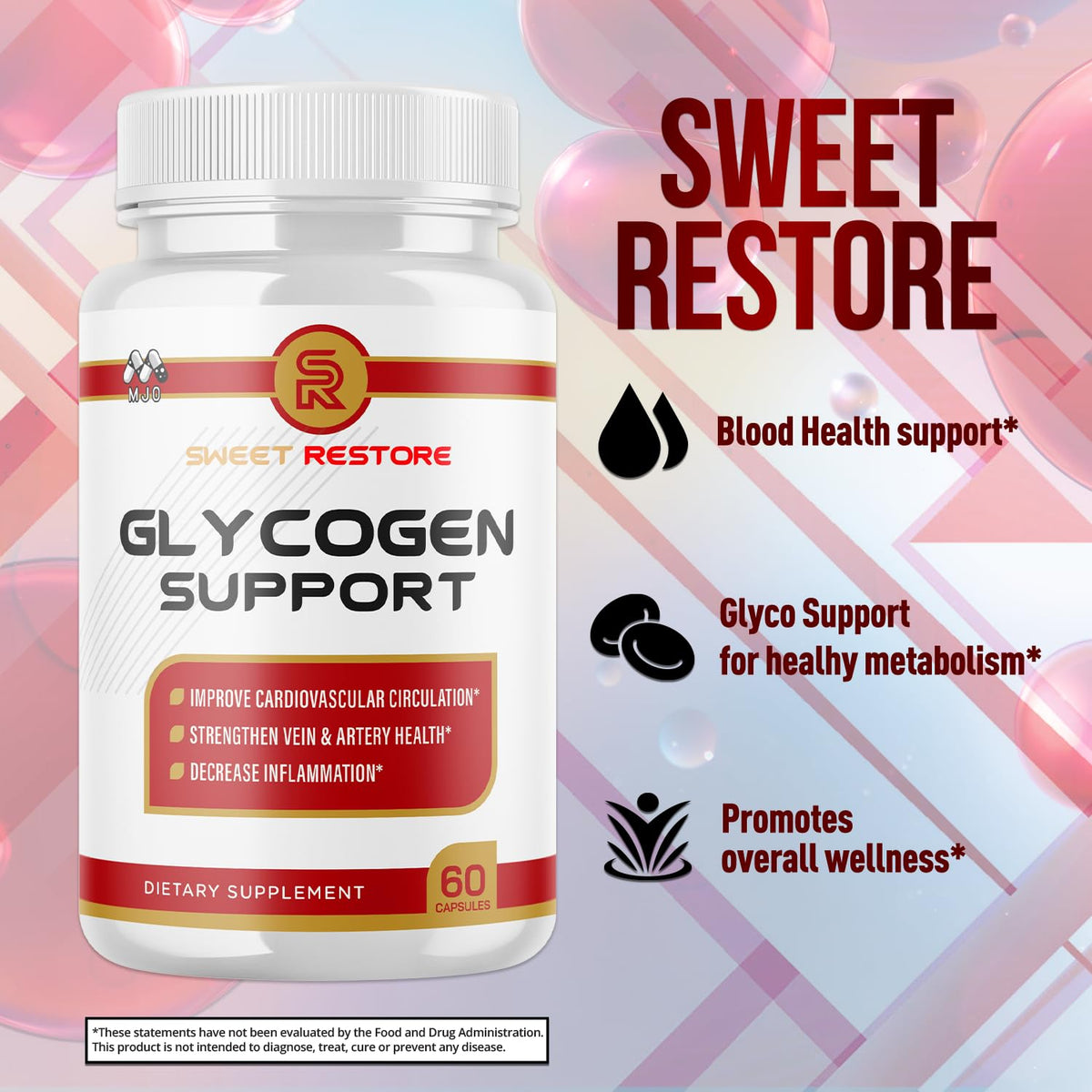 Glycogen Support Capsules 180 Capsules A791