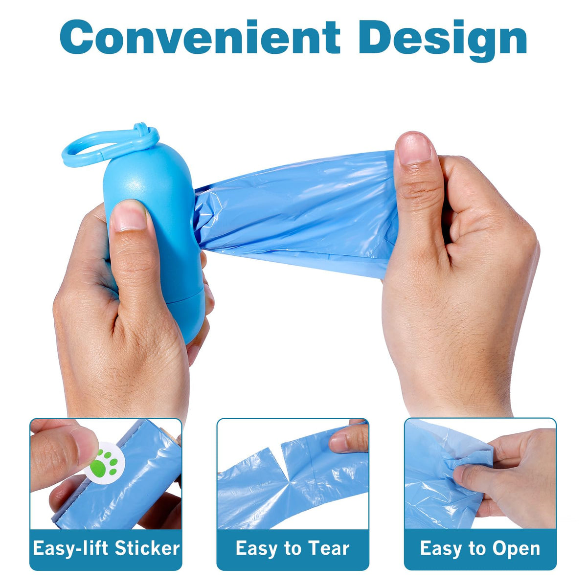 Dog Poop Bags Rolls 240 Count Leakproof O35642