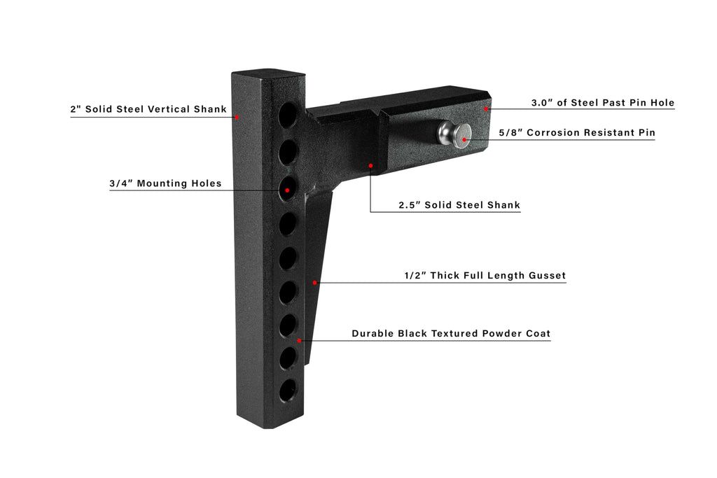 2.5" Weight Distribution Shank S348
