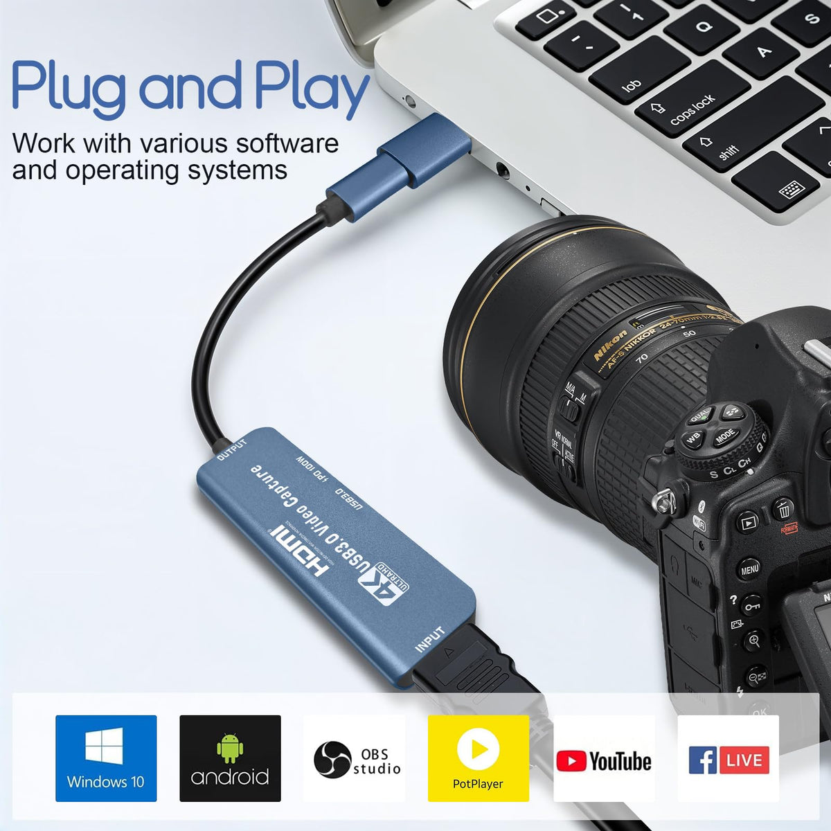 4K HDMI to USB Capture Card E848902