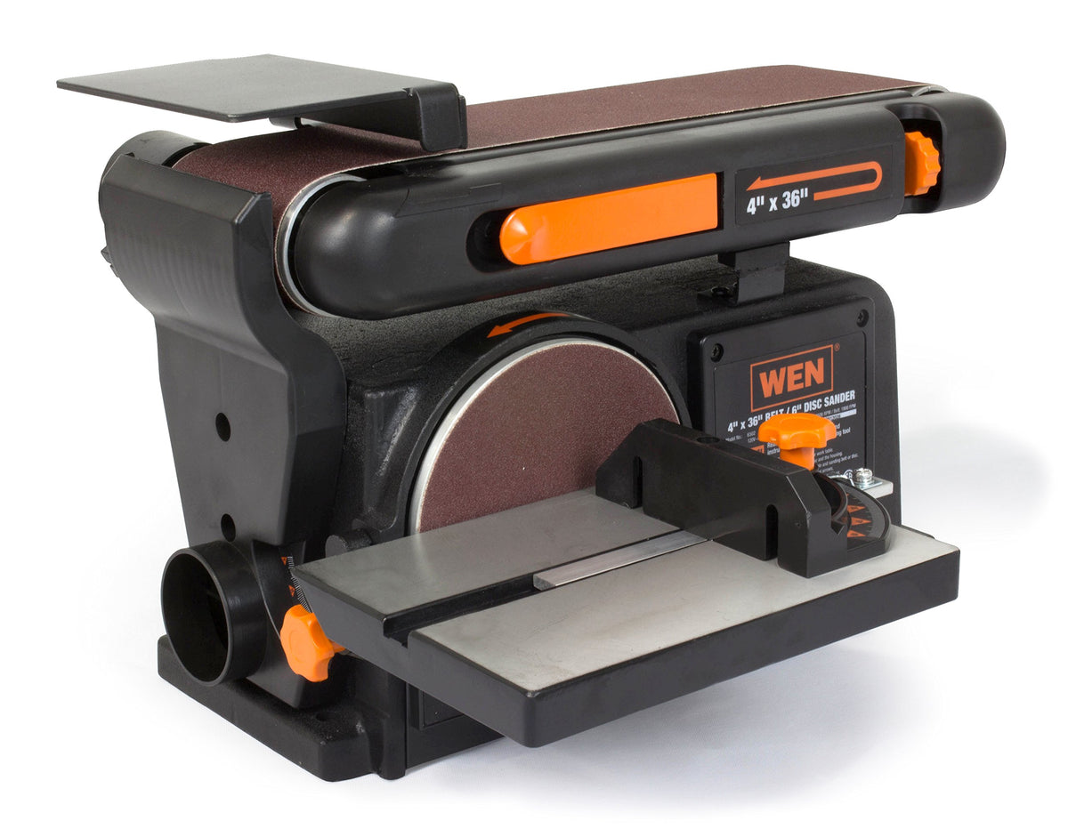 Benchtop Belt and Disc Sander with Cast Iron Base H253177