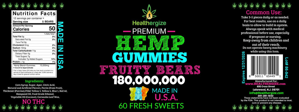 Hemp Gummies L3026