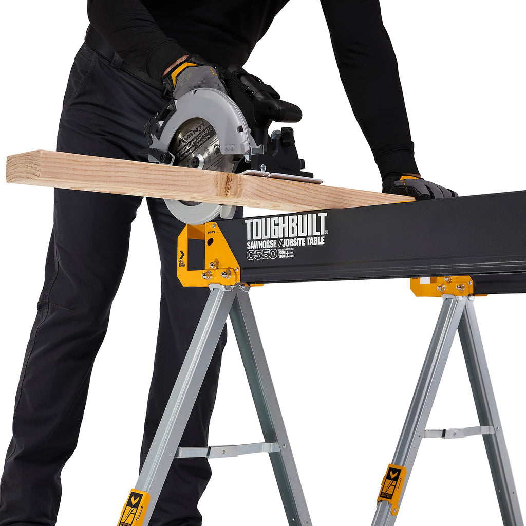 Folding Sawhorse & Jobsite Table 2-Pack U983796