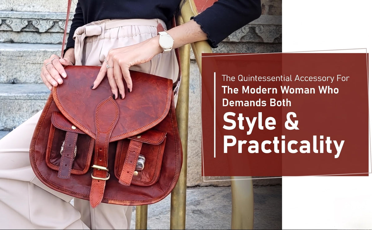 Women Vintage Style Genuine Leather Crossbody Shoulder Bag O578