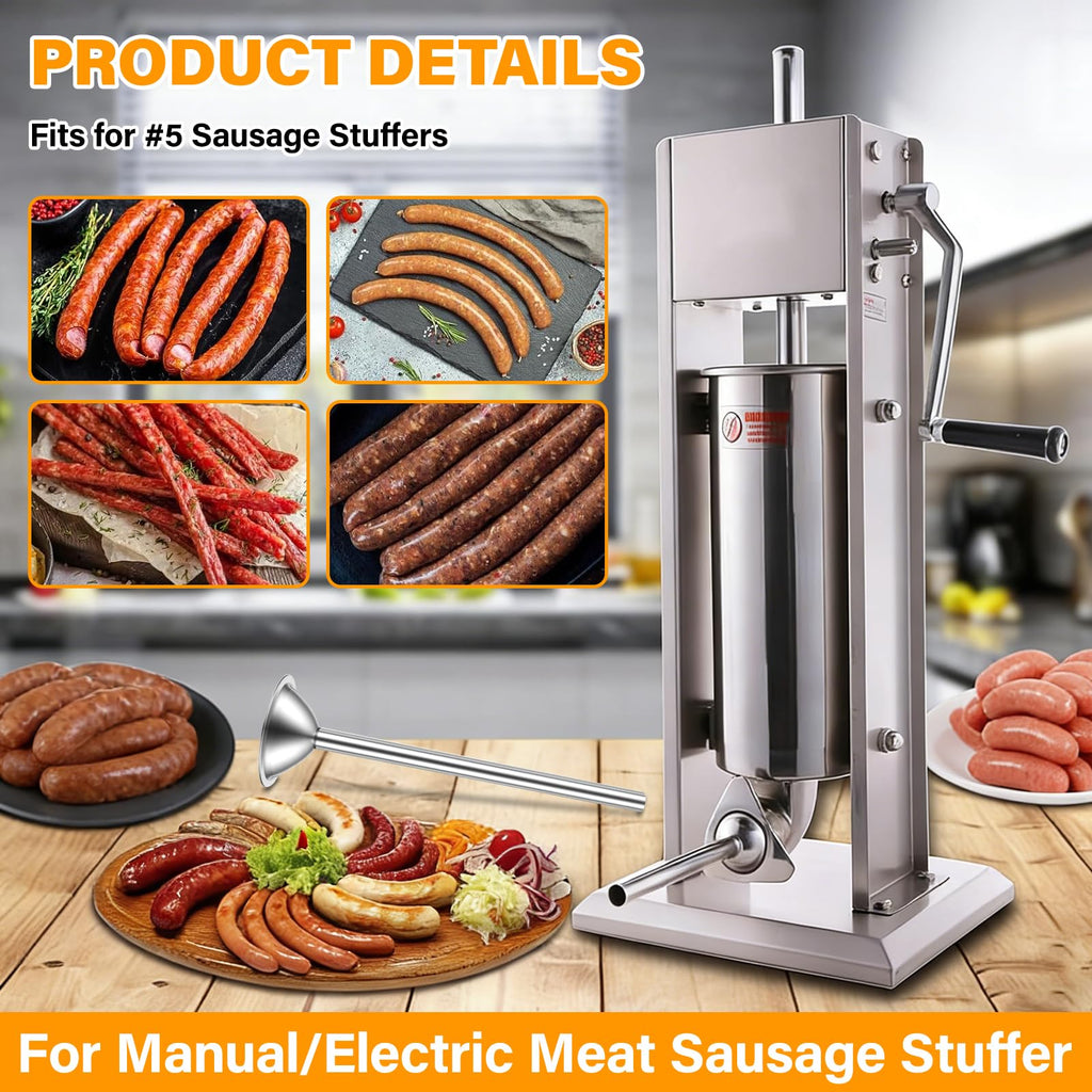 2 Pack 10mm Sausage Stuffer Tubes W2888