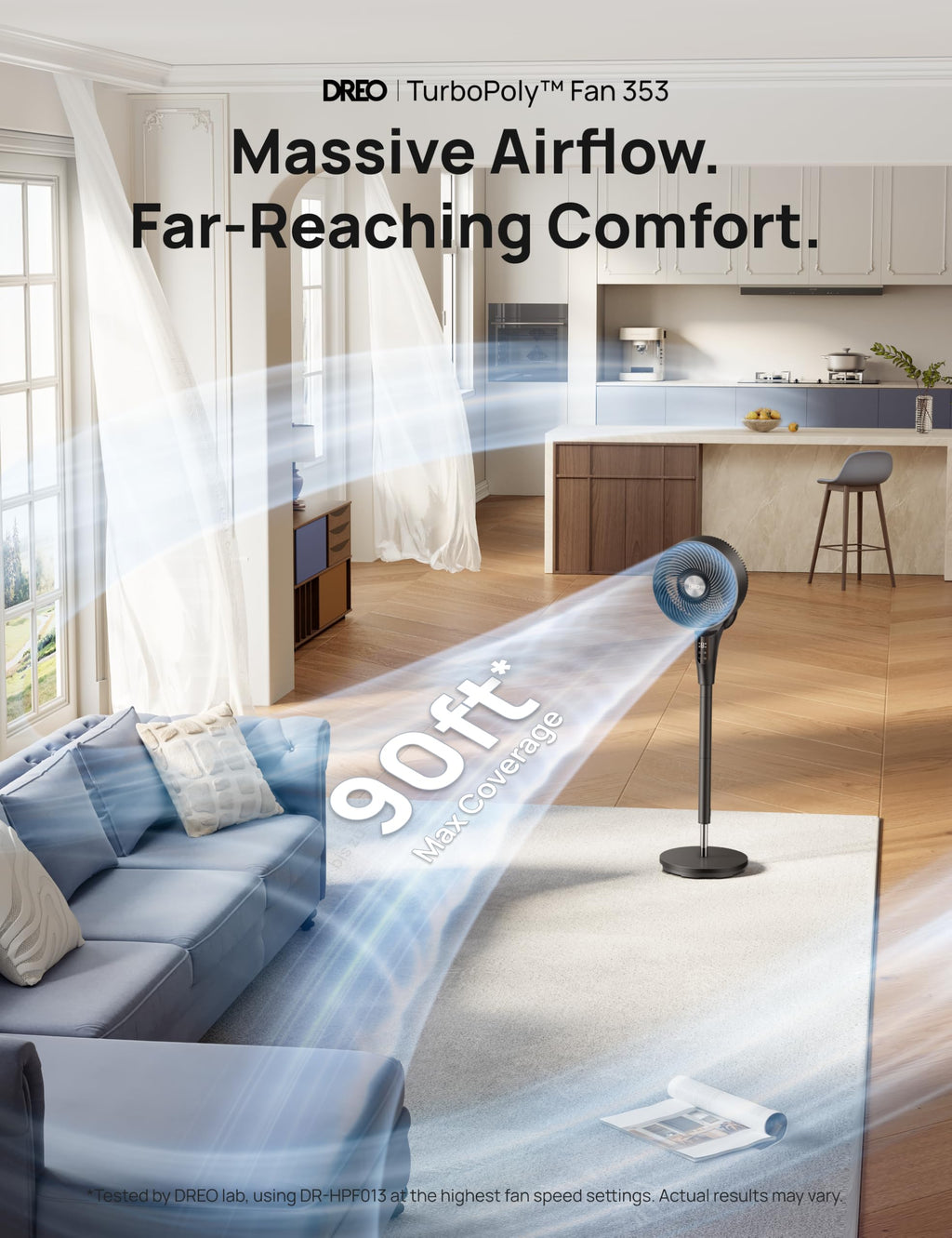 Oscillating Standing Fan U98228