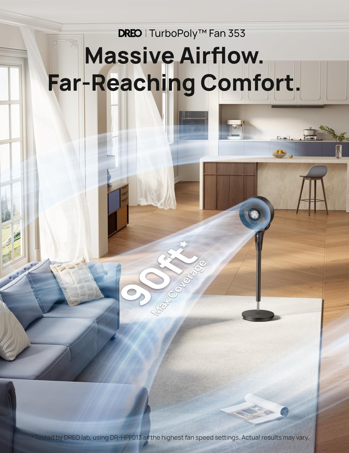 Oscillating Standing Fan U98228