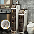 Slim Bathroom Storage Cabinet with Drawers S7895