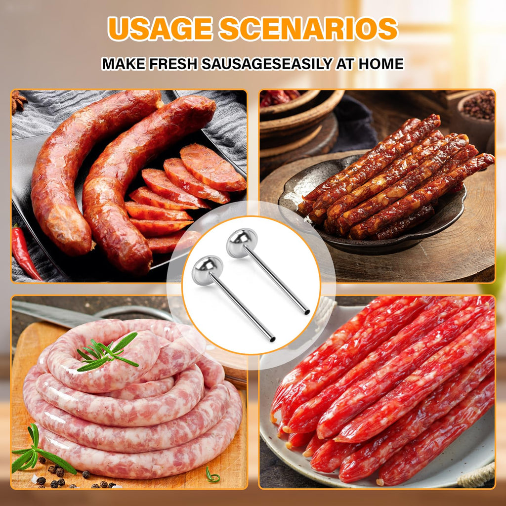 2 Pack 10mm Sausage Stuffer Tubes W2888