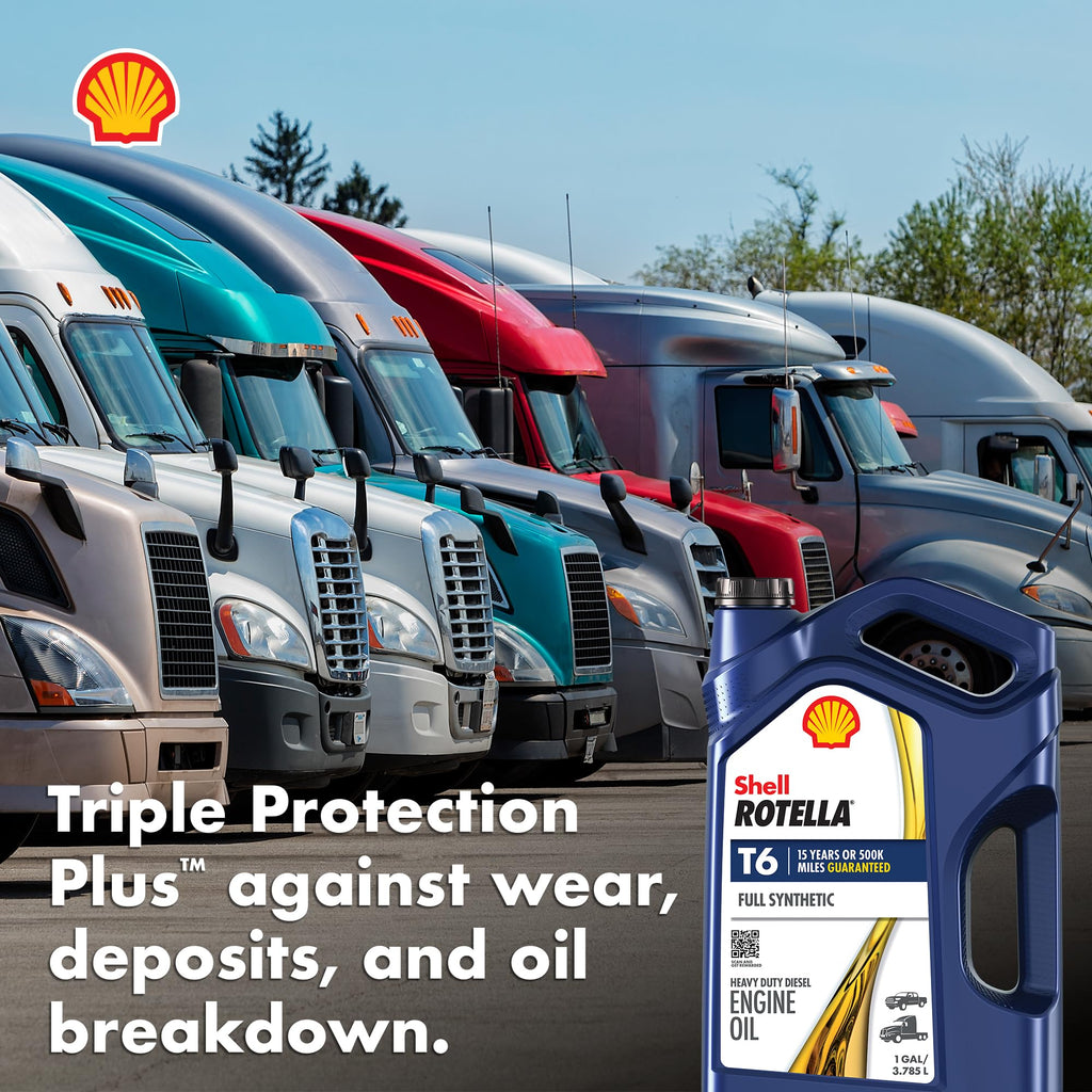 Full Synthetic 5W-30 Diesel Engine Oil, 1 Gallon (3 Pack) X692724