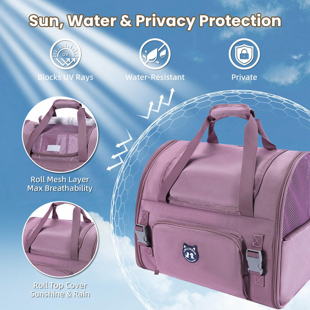 Expandable Large Cat Carrier Backpack P88800