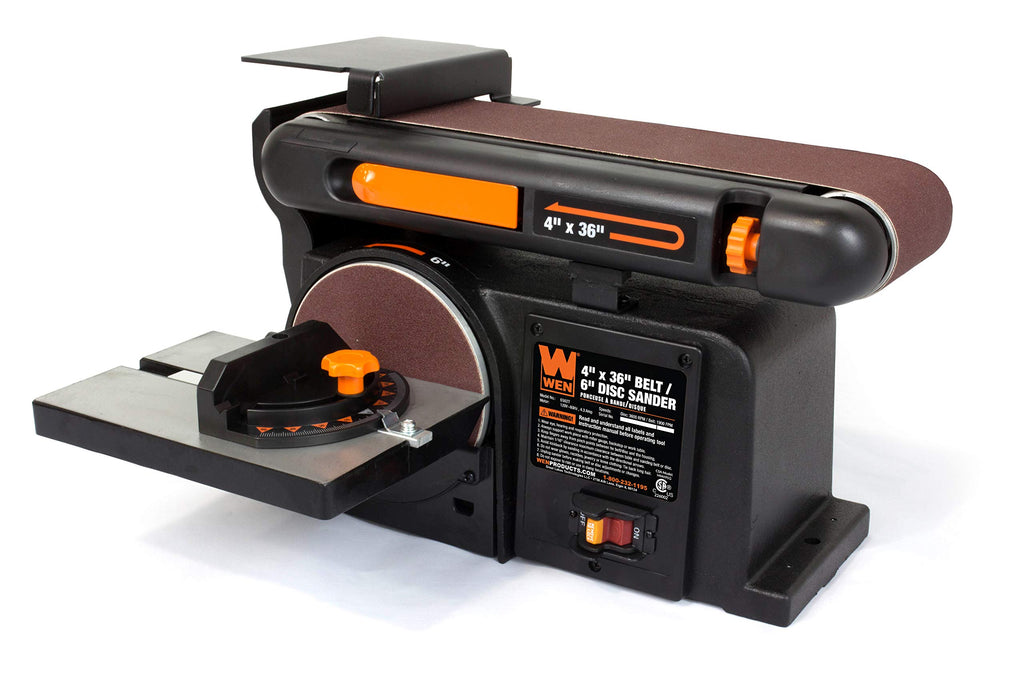 Benchtop Belt and Disc Sander with Cast Iron Base H253177