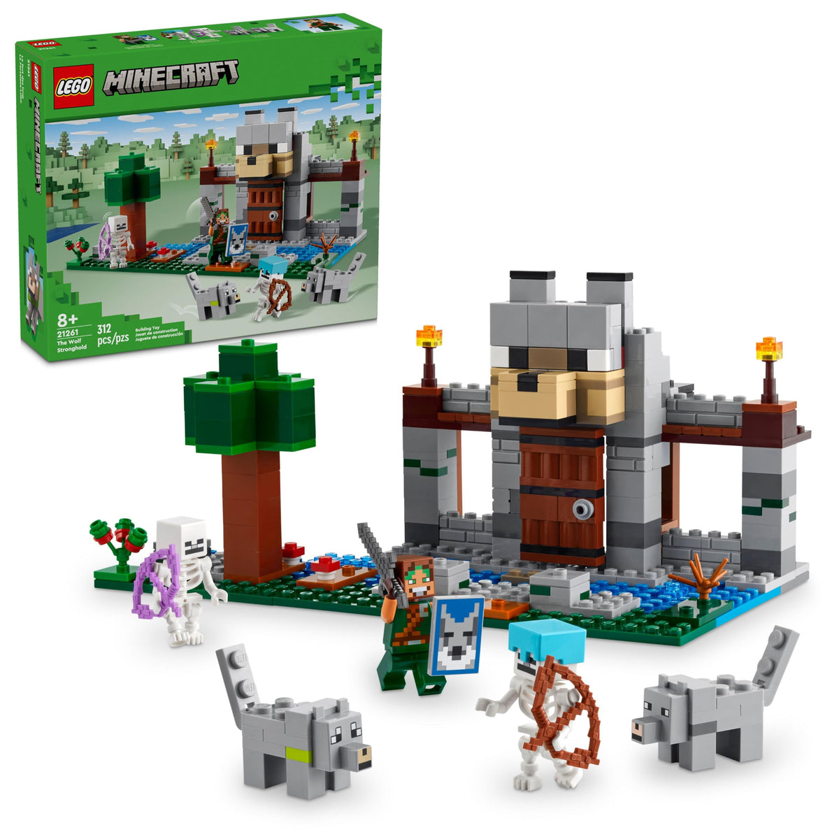 Minecraft Castle Building Set with Minifigures H10212