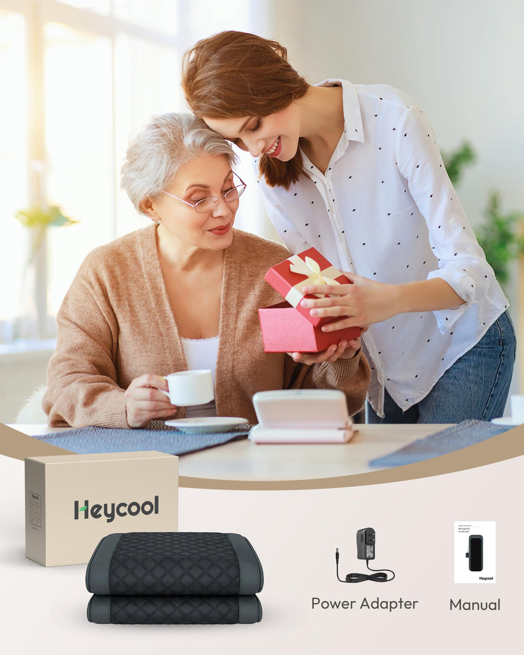 Full Body Massage Mat with Heat S3470
