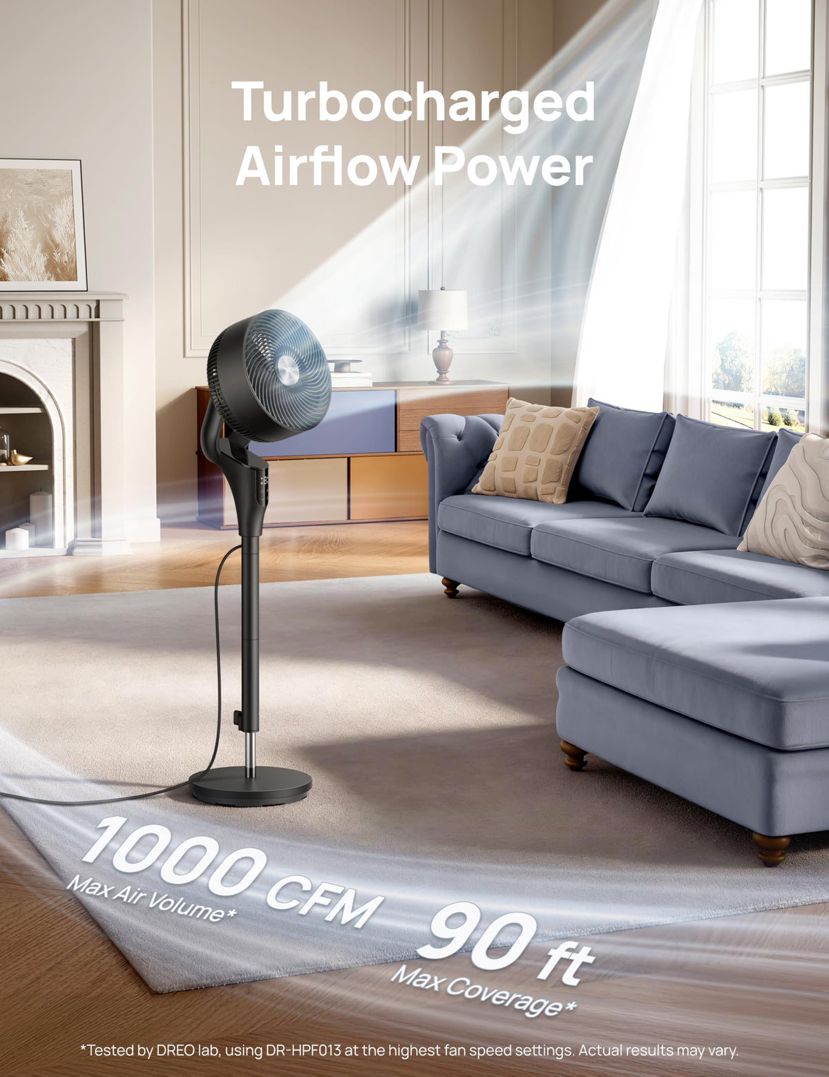 Oscillating Standing Fan U98228