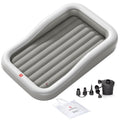 Inflatable Toddler Travel Bed Extra Large Gray E2823