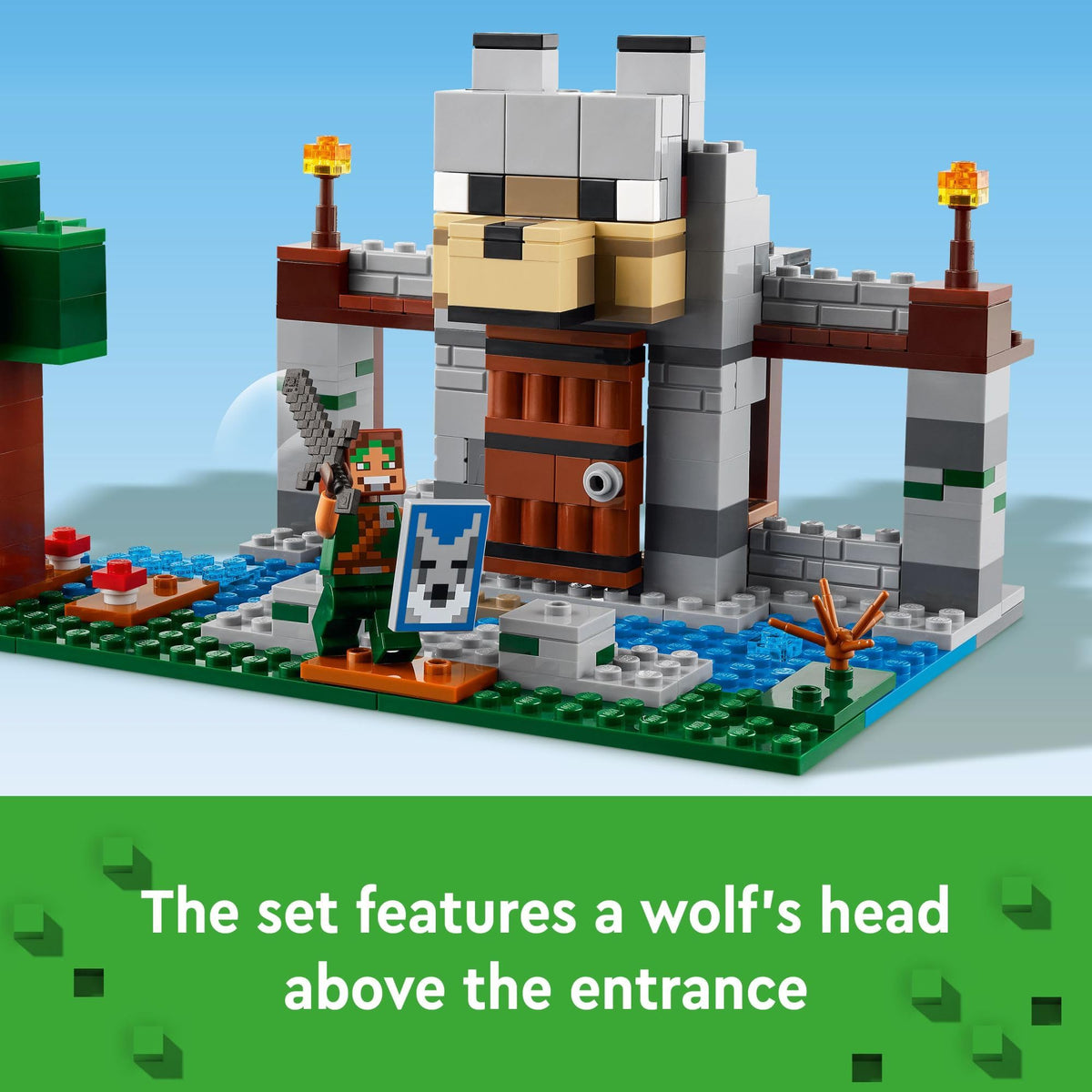 Minecraft Castle Building Set with Minifigures H10212