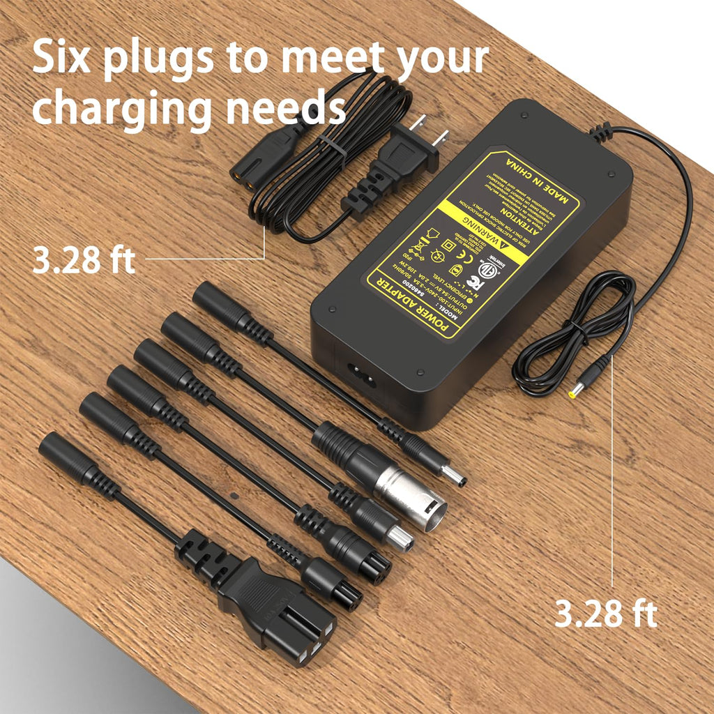 54.6V 2A Electric Bike Charger for 48V Lithium Battery Q389106
