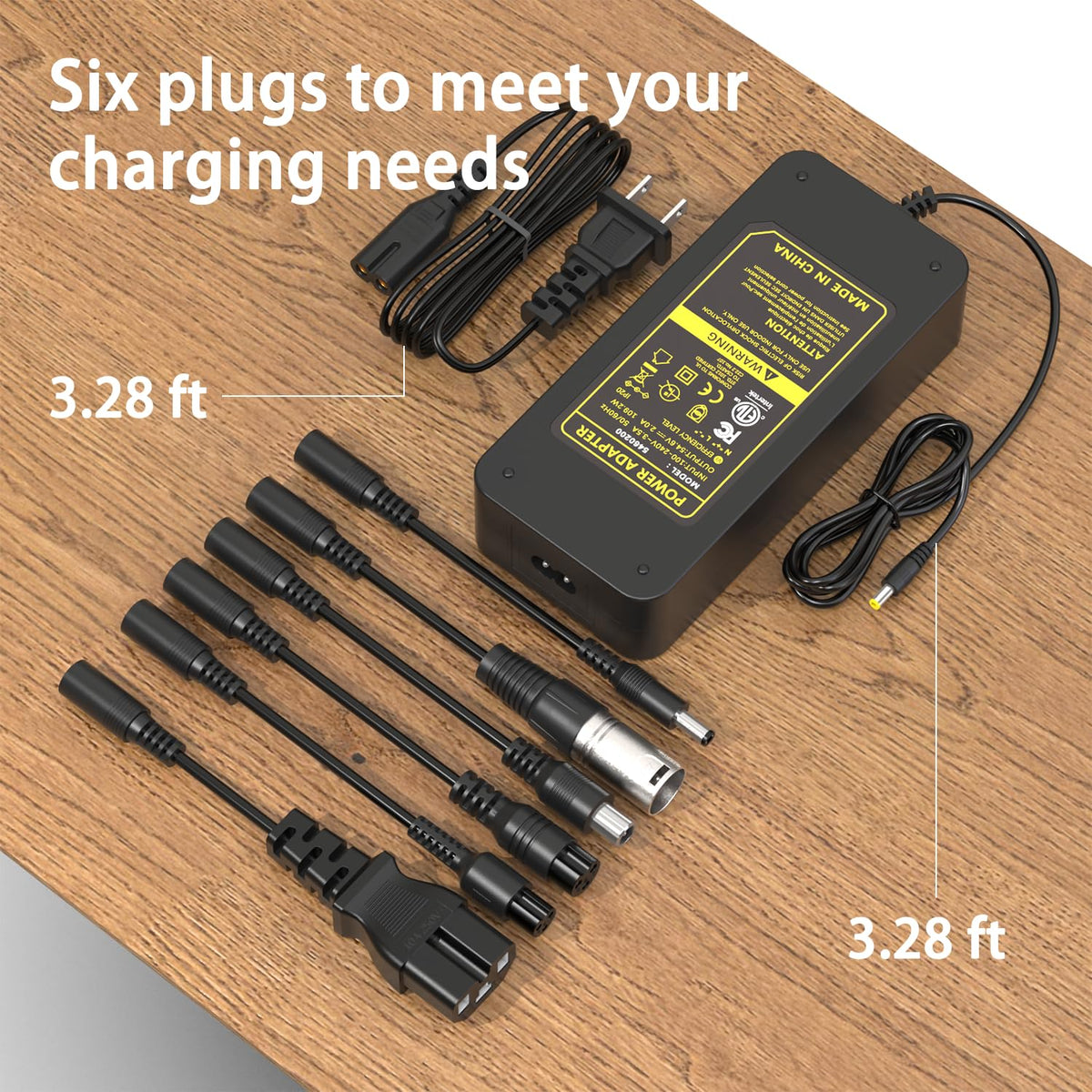 54.6V 2A Electric Bike Charger for 48V Lithium Battery Q389106