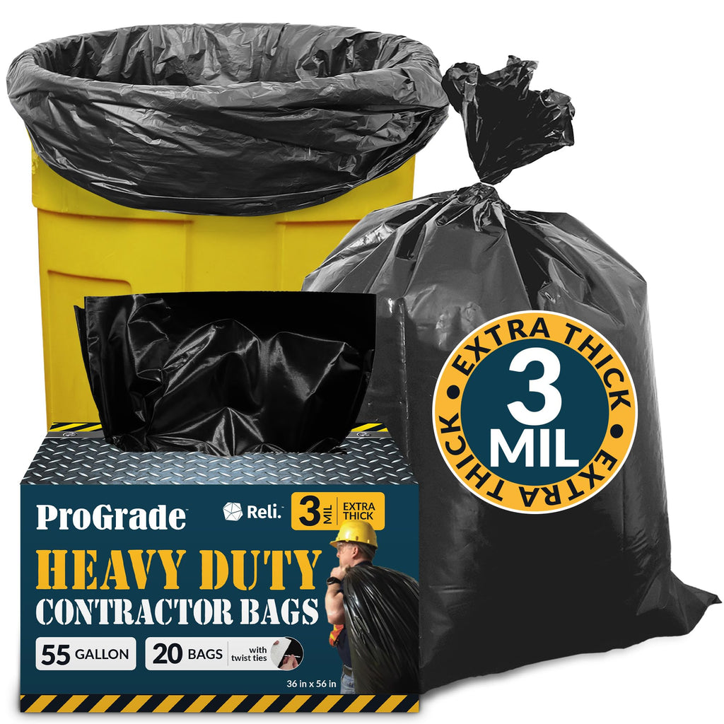 55 Gallon Heavy Duty Trash Bags C623