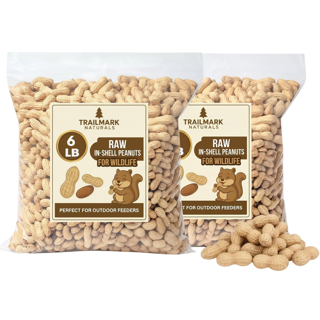 Raw Peanuts for Squirrels and Birds, 12 Pounds D1065