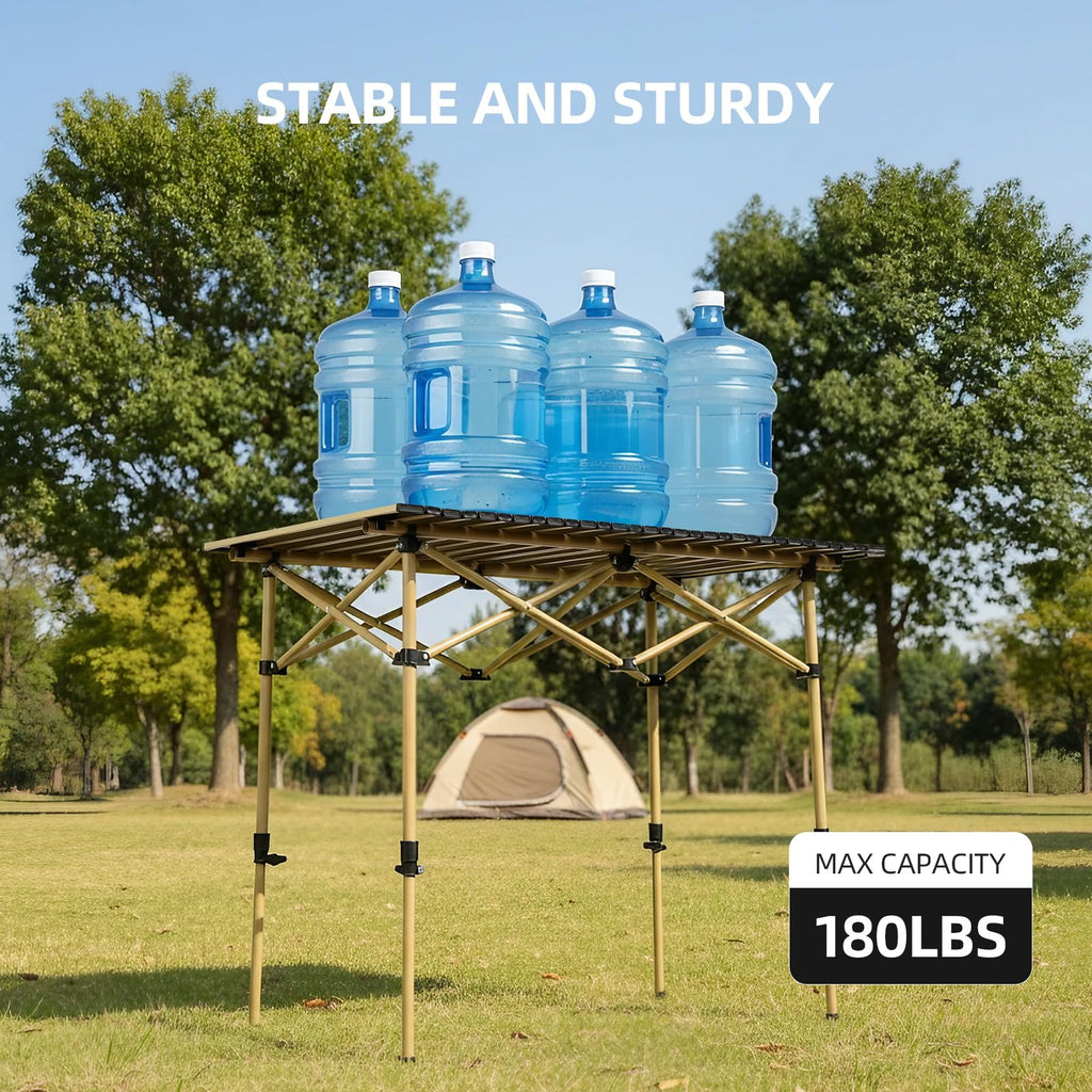 Folding Camping Table with Carry Bag Y847559