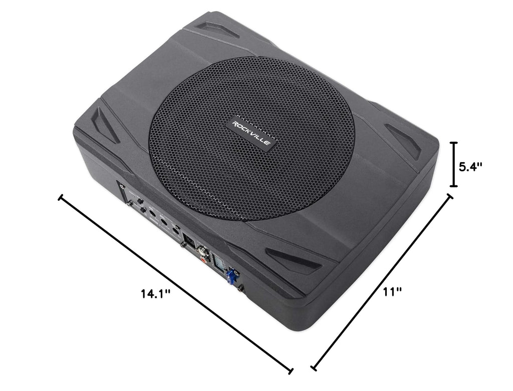 8" Powered Under-Seat Car Subwoofer H77977